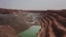 The Tamgak open air uranium mine is seen at Areva's Somair uranium mining facility in Arlit, Niger, September 25, 2013. 