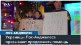 Протест украинской общины 