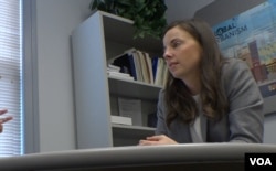 Kelly Dittmar, assistant professor of political science at Rutgers University Camden and a scholar at the Center for American Women in Politics at Rutgers, Camden, New Jersey, September 18, 2018.
