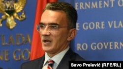 Montenegro-- Minister of Justice Vladimir Leposavic Podgorica, 18 December 2020