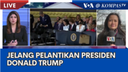 Laporan VOA untuk Kompas TV: Jelang Pelantikan Presiden Donald Trump