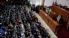 Ceremonia de juramentación del nuevo mandato de la Asamblea Nacional de Venezuela, controlado por el gobierno en disputa de Nicolás Maduro. Caracas, el 5 de enero de 2021. [Foto: Reuters]