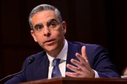 David Marcus, head of Facebook's Calibra (digital wallet service), testifies before a Senate Banking, Housing and Urban Affairs Committee hearing on Capitol Hill in Washington, July 16, 2019.