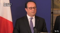 French President Francois Hollande Addresses Nation
