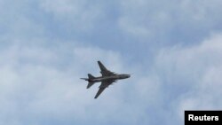 Syrian Air Force fighter plane (2012 photo)