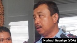 Marsma Imran Baisirus, Komandan Pangkalan Udara TNI AU Adisucipto, Yogyakarta. (VOA/Nurhadi Sucahyo)