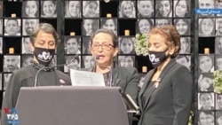 خواندن نام جان‌باختگان هواپیمای پی‌اس۷۵۲ توسط خانواده‌های آنان