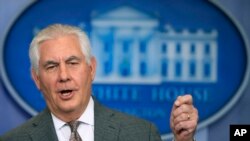 Rex Tillerson, sakataren harkokin wajen Amurka