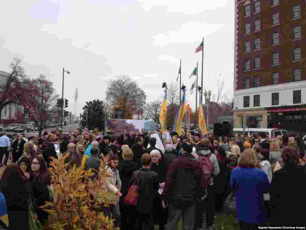 Вашингтон. Закладення меморіалу жертвам Голодомору