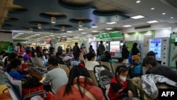 ภาพจากโรงพยาบาลเด็กแห่งหนึ่งในกรุงปักกิ่งวันที่ 23 พ.ย. 2023