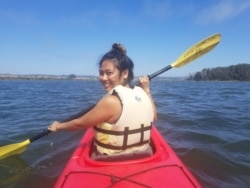 Moorissa Tjokro, Autopilot Software Engineer Tesla di San Francisco, CA (dok: Moorissa Tjokro)