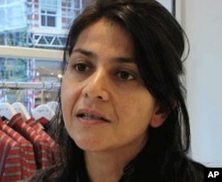 Afghan fashion designer Zolaykha Sherzad