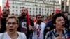 Thousands Protest in Athens Against US-led Syria Airstrikes