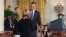 President Obama Awards National Medal of Science to Dr. Geraldine Richmond (A. Pande/VOA)