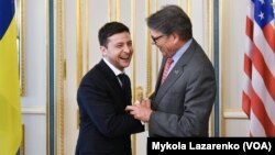 Президент України Володимир Зеленський зустрівся з міністром енергетики США Ріком Перрі 