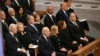 Carter funeral brings together 1 current, 4 ex-presidents to honor one of their own