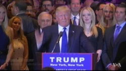 New York Primary Victory, Concession Speeches