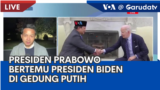 Laporan VOA untuk Garuda TV: Presiden Prabowo Bertemu Presiden Biden di Gedung Putih
