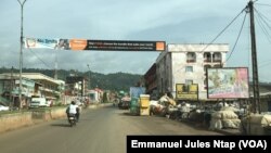 Ville de Bamenda, Cameroun, le 20 mai 2018. (VOA/Emmanuel Jules Ntap)