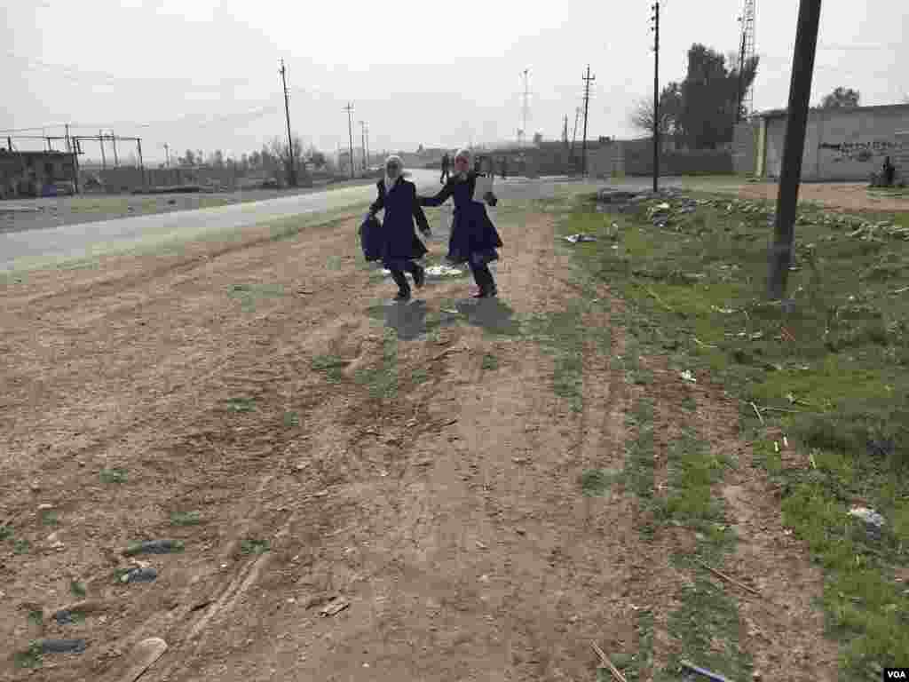 Mosul Kids go to school. (Kawa Omar/ VOA Kurdish)