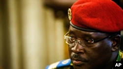 Le lieutenant-colonel Isaac Yacouba Zida 