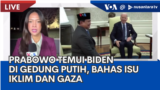 Laporan VOA untuk NTV: Prabowo Temui Biden di Gedung Putih, Bahas Isu Iklim dan Gaza