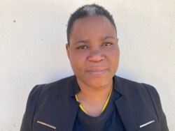 Simiso Mlevu, spokeswoman for the Center for Natural Resource Governance says Hwange national park is a unique and an important enclave. (Columbus Mavhunga/VOA)