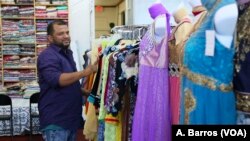 Bangladeshi immigrant Shaker Sadeak moved to Michigan from New York in 2001 to seek greater economic opportunities. Today, he owns India Fashion fabric shop along Conant Street.