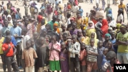 FILE - The number of Nigerian refugees fleeing to Cameroon to escape Boko Haram terrorism has doubled within the past month. Shown here is a refugee camp in Minawao on Cameroon's northern border with Nigeria, Feb. 23, 2015. (Moki Edwin Kindzeka/VOA)