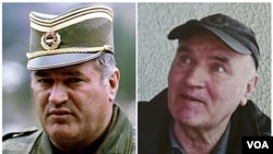 Jenderal Serbia, Radko Mladic (foto dokumentasi tahun 1993, dan 26 Mei 2011).