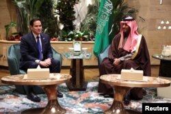 AQSh Davlat kotibi Marko Rubio Saudiya Arabistonida Rossiya bilan muloqotga tayyorlanmoqda, Riyod, 17-fevral, 2025