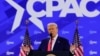 Le président américain Donald Trump s'adresse à la réunion annuelle de la Conférence d'action politique conservatrice (CPAC) à National Harbor, dans le Maryland, près de Washington, le 22 février 2025. REUTERS/Brian Snyder