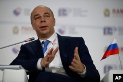 Menteri Keuangan Rusia Anton Siluanov. (Foto: AP)
