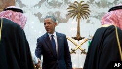 اوباما در ریاض، با رهبران شش کشور عرب خلیج فارس ملاقات کرد.