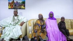 Ruth Ngladar Pogu, ta biyu daga dama a lokacin da aka gabatar da ita ga gwamna Zulum (Facebook/Gwamna Zulum)