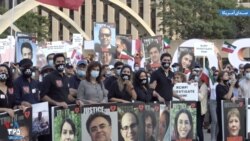 راهپیمایی انجمن خانواده‌های جان‌باختگان پرواز پی‌اس‌۷۵۲ در تورنتو (آرشیو)