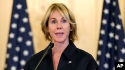 美国国务卿蓬佩奥宣布常驻联合国代表克拉夫特即将访台(2020年9月21日资料照）