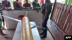 2024年12月30日，菲律賓漁民發現了一艘疑似來自中國的無人潛水艇，菲律賓軍方正在調查它的來路與意圖。 (菲律賓國家警察提供／法新社發布)