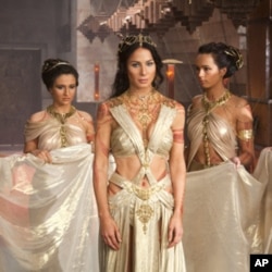 Lynn Collins portrays Dejah Thoris in "John Carter."