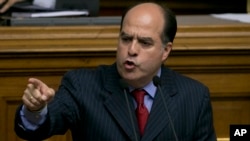 Presidente de la Asamblea Nacional de Venezuela, Julio Borges.