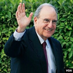 Utusan AS untuk Timur Tengah, George Mitchell mengundurkan diri