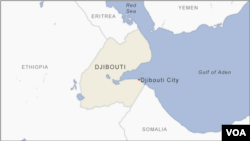 Map of Djibouti