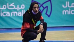 تمرین تیم ملی هندبال بانوان برای حضور در رقابت‌های جهانی اسپانیا