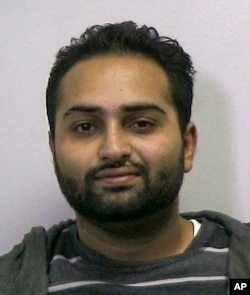 Harbir Parmar is seen in this photo provided by the FBI, Oct. 16, 2018 in New York.