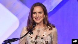 l'actrice Natalie Portman aux nominations Gotham, à New York, le 28 novembre 2016.