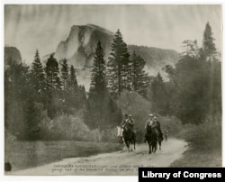 Theodore Roosevelt at Yosemite National Park, California
