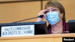 Komisaris tinggi PBB untuk hak asasi manusia (HAM), Michelle Bachelet 