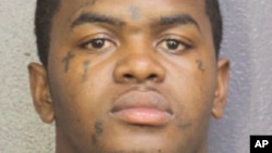 Photo provided by Broward Sheriff's Office shows Dedrick Devonshay Williams, arrested in the shooting death of rapper XXXTentacion. (Broward Sheriff's Office)