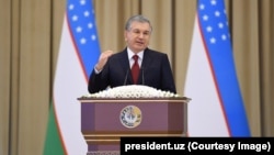O'zbekiston Prezidenti Shavkat Mirziyoyev