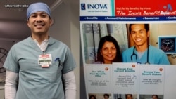 គិលានុបដ្ឋាក​ខ្មែរអាមេរិកាំង​ជួប​ស្ថានភាព​លំបាក​បំផុត​ក្នុង​អំឡុង​ពេល​កូវីដ១៩